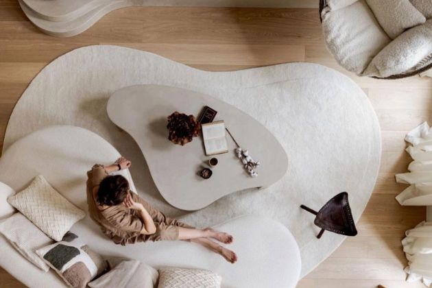 Móveis com formatos curvos como tendência para decoração